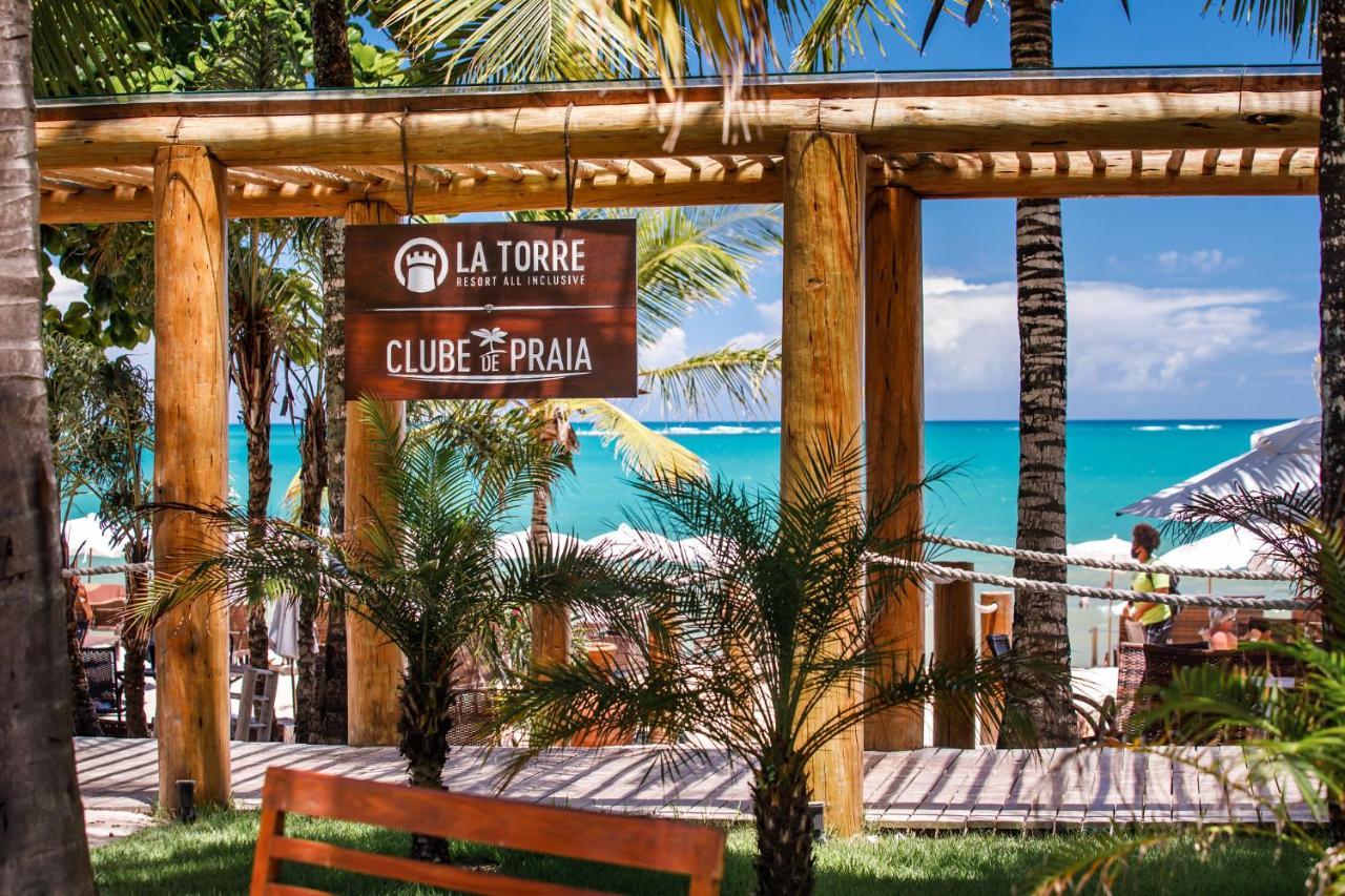 La Torre Resort All Inclusive Porto Seguro Exteriér fotografie Beach Club