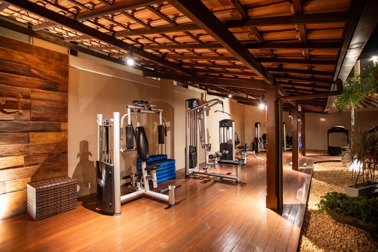 La Torre Resort All Inclusive Porto Seguro Exteriér fotografie The gym at the hotel