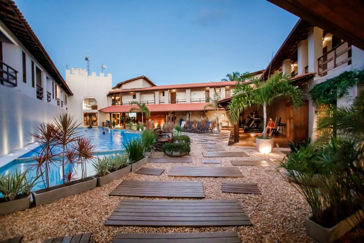 La Torre Resort All Inclusive Porto Seguro Exteriér fotografie The hotel's courtyard